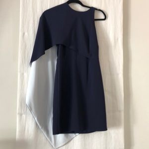 Halston heritage navy dress
